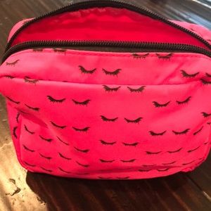 Hot Pink Makeup Bag.